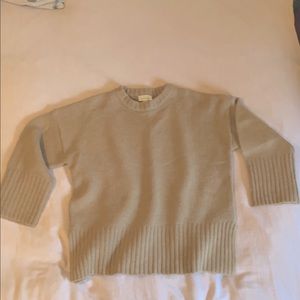 TOPSHOP tan sweater